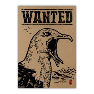 Carte postale Wanted de Melle Roze