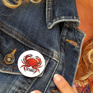 Badge Pince pince le oinj de Melle Roze