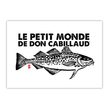 Carte postale Le petit monde de Don Cabillaud de Melle Roze