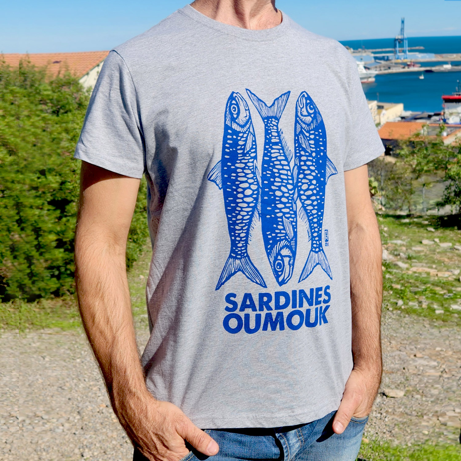 T-Shirt Sardines oumouk de Melle Roze