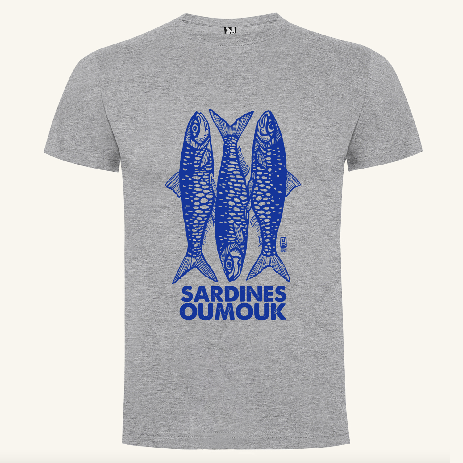 T-Shirt Sardines oumouk de Melle Roze
